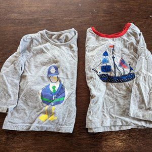 2 Baby Boden shirts